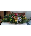 Elongated christmas arrangement