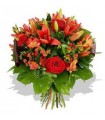 Bouquet In Red Shades