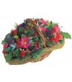 Basket With seasonal flowers