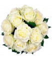 Bouquet of white roses