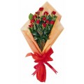 Bouquet with red roses