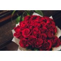 Red roses bouquet