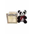 Panta teddy bear in bag