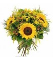 Bouquet of sunflowers