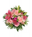Bouquet in pale pink