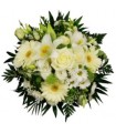 Bouquet in white colors